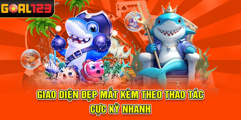 Giao diện đẹp mắt kèm theo thao tác cực kỳ nhanh